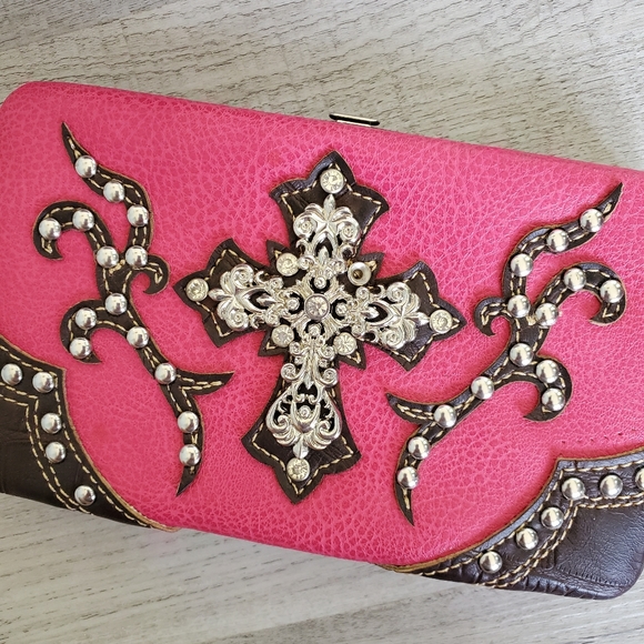 Womens Western Wallet - Picture 2 of 6